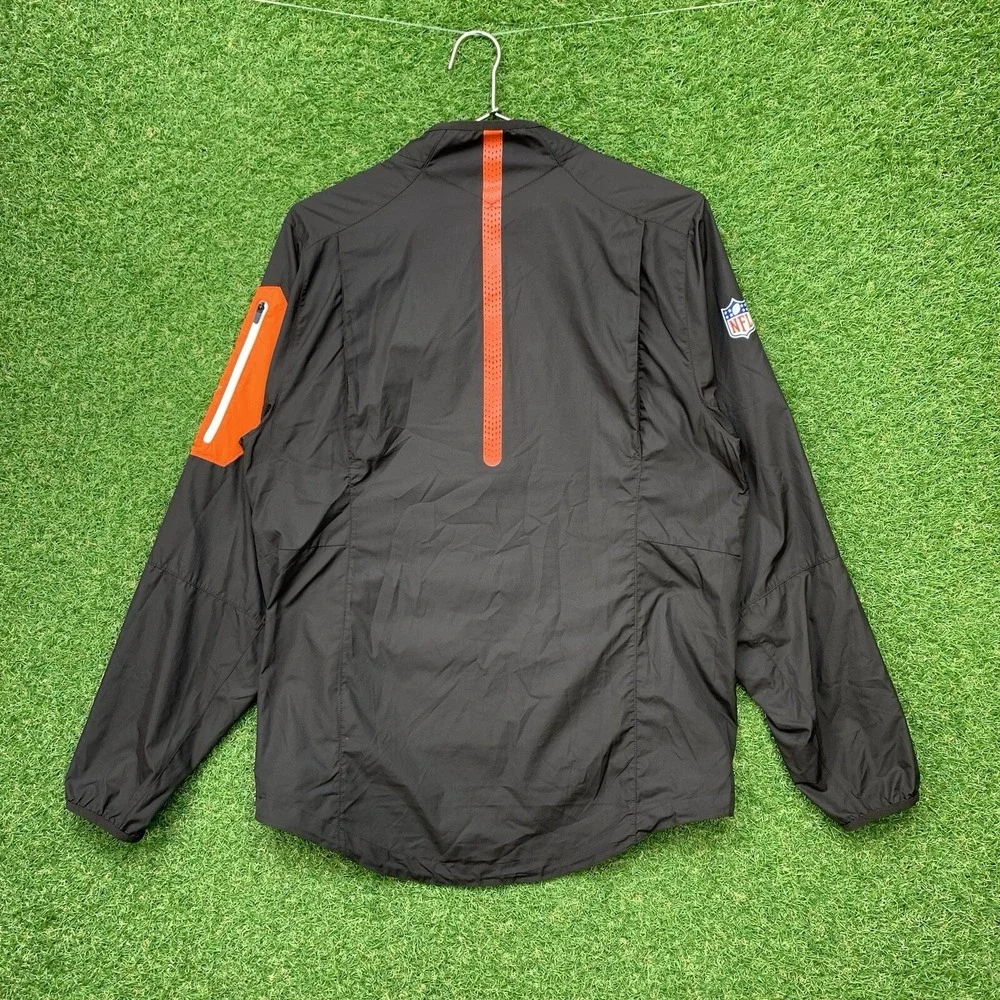 Cleveland Browns Nike Jacket Mens Small 1/2 Zip On-Field Dri Fit NFL Football